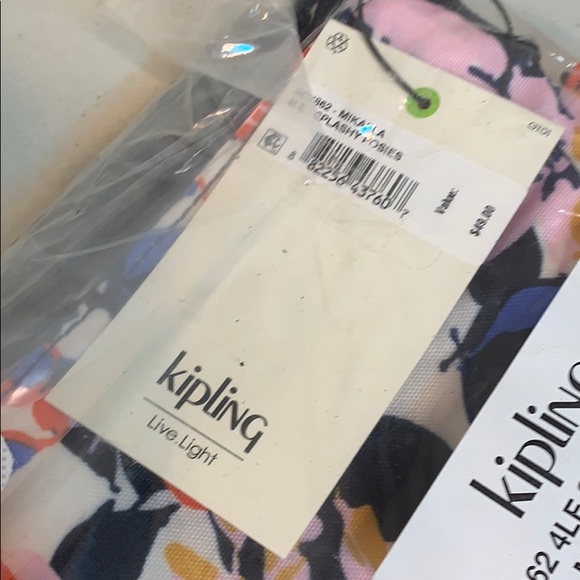 KIPLING MIKAELA Nylon Travel Shoulder Crossbody | NWT - Picture 11 of 13